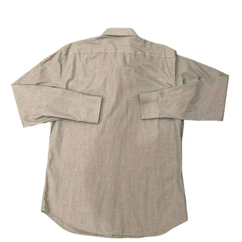 Banana Republic Non-Iron Slim Fit Button Down Long Sleeve Dress Shirt Size M